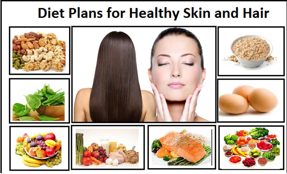 Diet for Healthy Skin & Hair